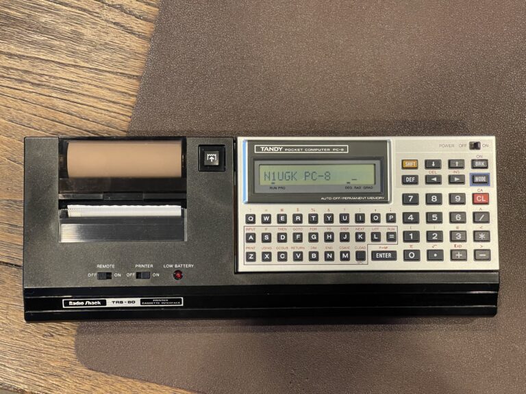 PC-8 with Printer
