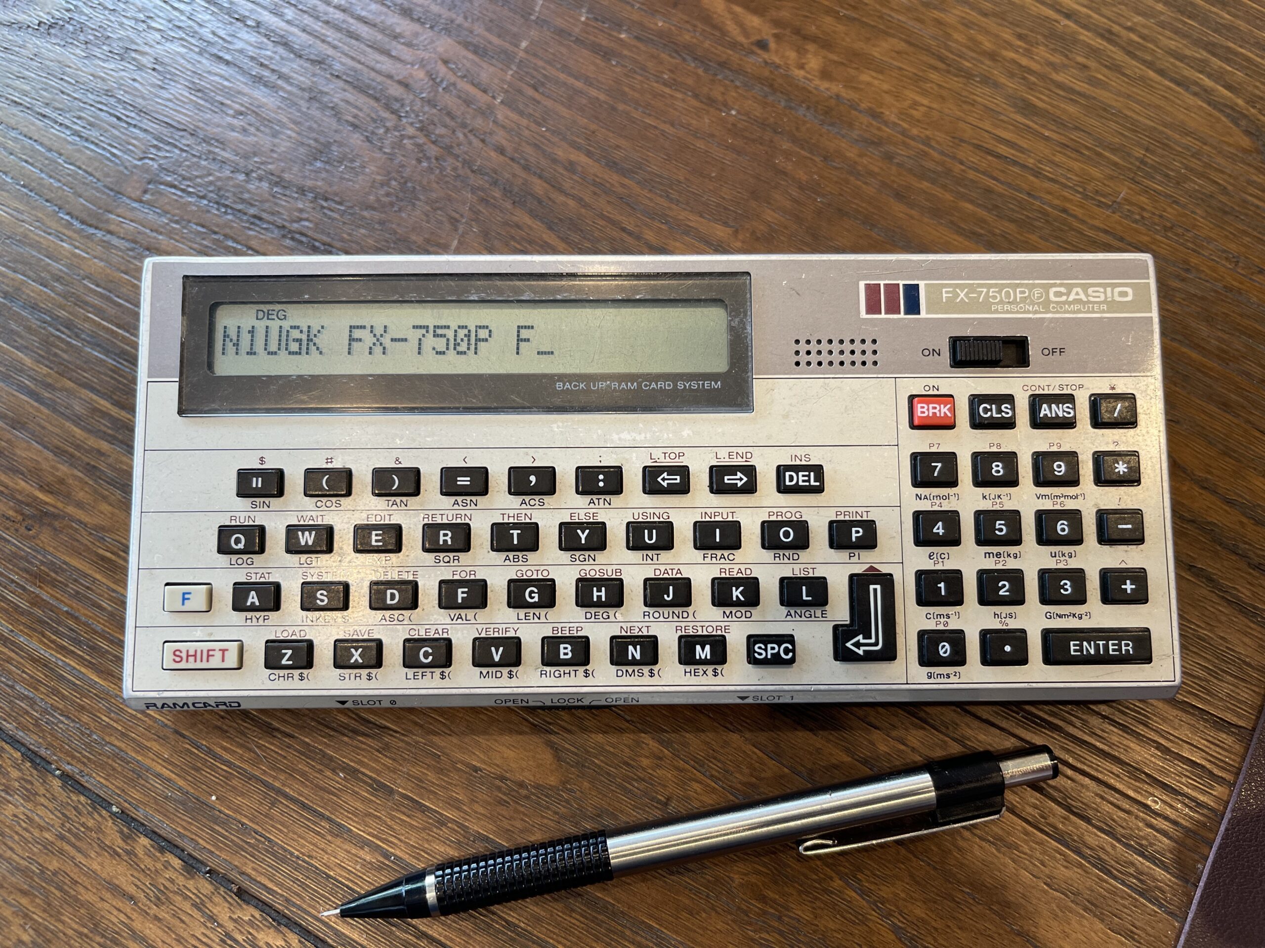 Casio FX-750P
